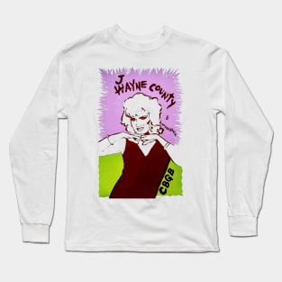 RETRO JAYNE COUNTY 1979 Long Sleeve T-Shirt